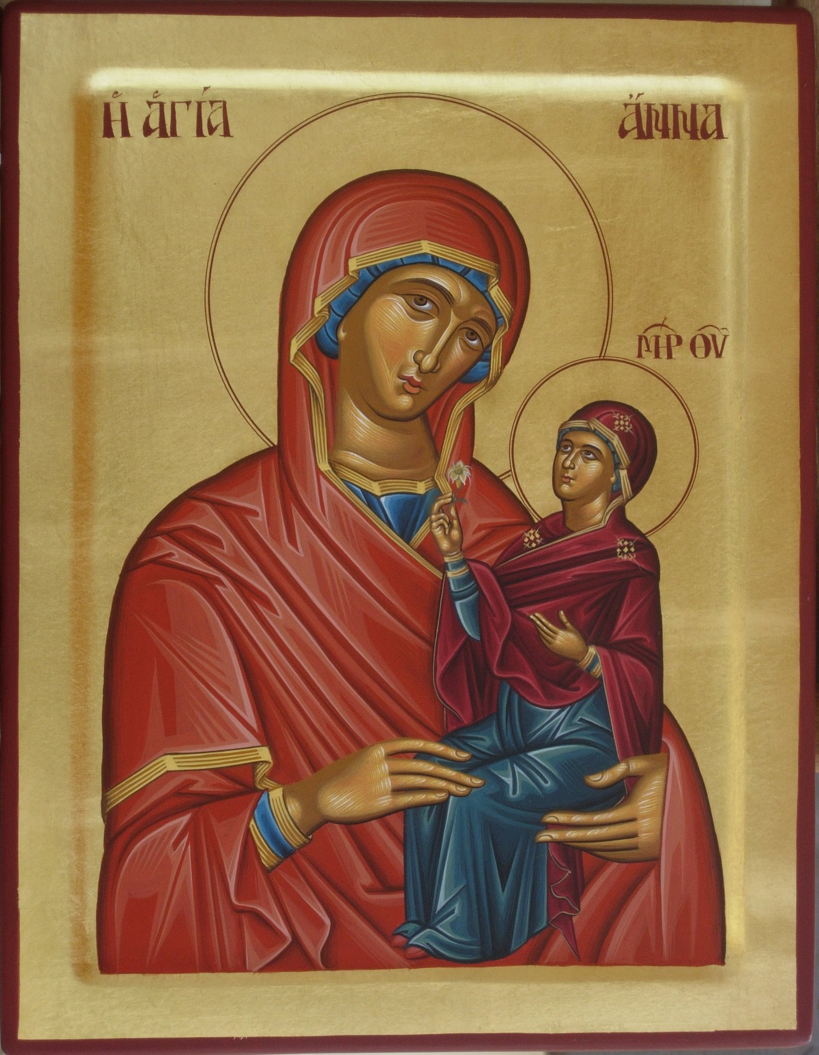 The conception of the Theotokos by St. Anna
